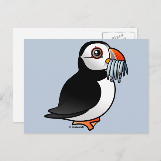 Carte Postale Prowess Puffin (Devant / Derrière)