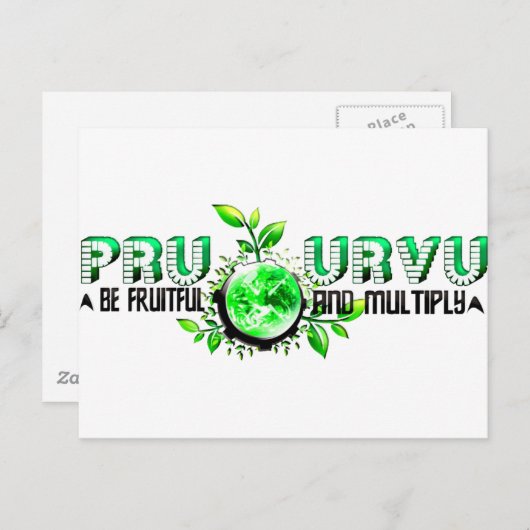 Carte Postale Pru Urvu (Devant / Derrière)