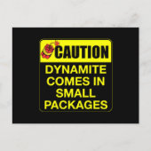 Carte Postale Prudence Dynamite Vient Dans Les Petits Emballages (Devant)