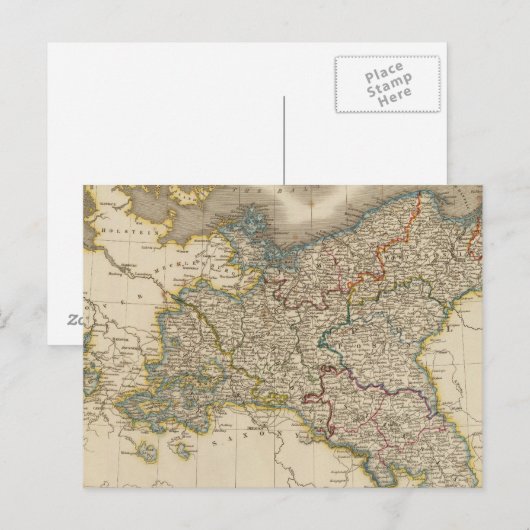 Carte Postale Prusse (Devant / Derrière)