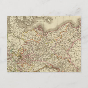 Carte Postale Prusse, Allemagne, Pologne