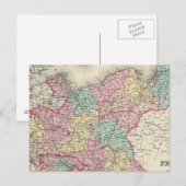 Carte Postale Prusse Et Saxe (Devant / Derrière)