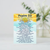 Carte postale Psalm 23 (Debout devant)