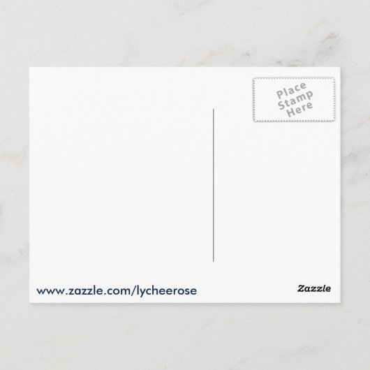 Carte postale Psalm 23 (Dos)