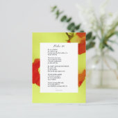 Carte postale Psalm 23rd Poem (Debout devant)