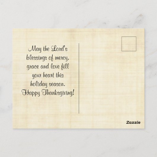 Carte Postale PSALM 90:17 Bénédiction du Seigneur reposait sur n (Dos)