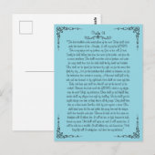 Carte postale Psalm 91 (Devant / Derrière)