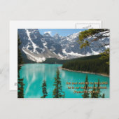 Carte postale Psaum 33:20 (Devant / Derrière)