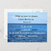 Carte Postale Psaume 103:12 (Devant / Derrière)