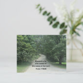 Carte Postale Psaume 118: 26 (Debout devant)