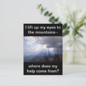 Carte Postale Psaume 121 (Debout devant)