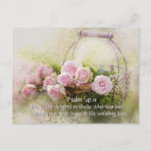 Carte Postale Psaume 147:11 Espoir dans son amour indéfectible,  (Devant)