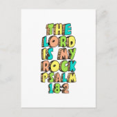 Carte Postale Psaume 18:2 (Devant)