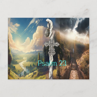 Carte Postale Psaume 23