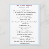 Carte Postale Psaume 23 (Devant)