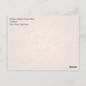 Carte Postale Psaume 23 KJV Bible Verse (Dos)