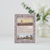 Carte Postale Psaume 23 "Le Seigneur est Mon Pasteur" (Debout devant)