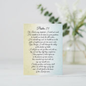 Carte Postale Psaume 23 L'Éternel est mon Berger, Bible Verse (Debout devant)