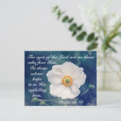 Carte Postale Psaume 33:18 Espoir dans son amour indéfectible, É (Debout devant)