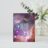 Carte Postale Psaume 34:4 (Debout devant)