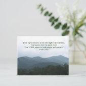 Carte Postale Psaume 36:6 (Debout devant)