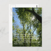 Carte Postale Psaume 37:5-6 (Devant / Derrière)