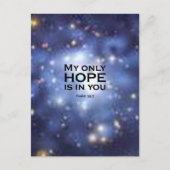 Carte Postale Psaume 39:7 (Devant)