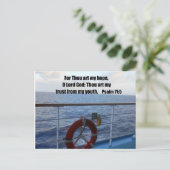 Carte Postale Psaume 71:5 (Debout devant)