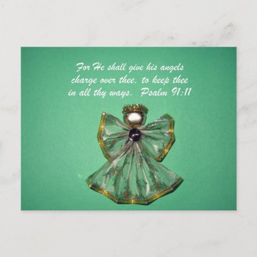 Carte Postale Psaume 91:11 (Devant)
