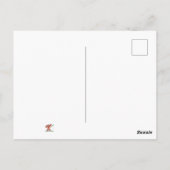 Carte Postale Psaume Inspirationnel 91:4 Sous Ses Ailes (Dos)