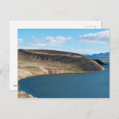 Carte Postale Pseudo-cratères dans le lac Myvatn - Islande (Devant / Derrière)