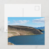 Carte Postale Pseudocratères dans le lac Myvatn - Islande (Devant / Derrière)