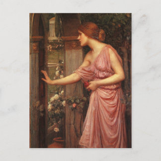 Carte Postale Psyche entrant dans le jardin de Cupid par Waterho