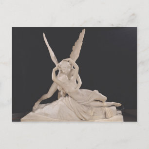 Carte Postale Psyche ressuscitée par le baiser de Cupidon 1787-9