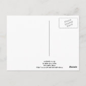 Carte postale Psychedelic Big Ben (Dos)