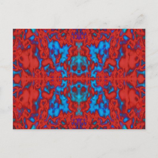 Carte Postale Psychédélic kaleidoscope (Devant)