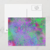 Carte Postale Psychedélie (Devant / Derrière)