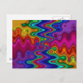 Carte postale psychédélique (Devant / Derrière)