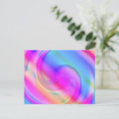 Carte Postale Psychédélique (Debout devant)