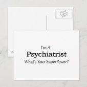 Carte Postale Psychiatre (Devant / Derrière)