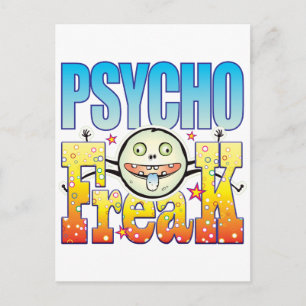 Carte Postale Psycho Freaky Freak