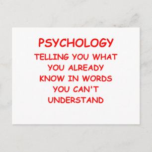 Carte Postale psychologie