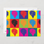Carte Postale Psychologie Pop Art (Devant / Derrière)