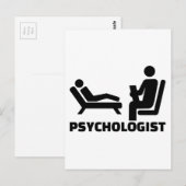 Carte Postale Psychologue (Devant / Derrière)