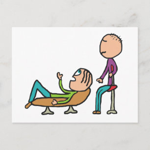 Carte Postale Psychothérapie Conseil et thérapie
