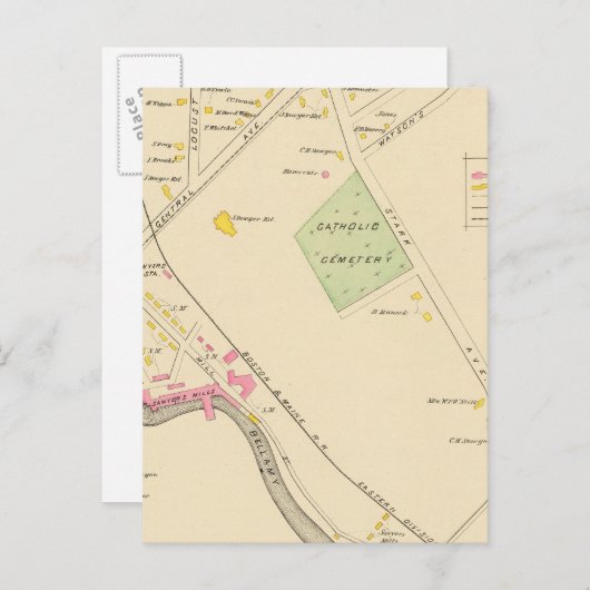 Carte Postale Pt de Douvres, Ward 4 (Devant / Derrière)