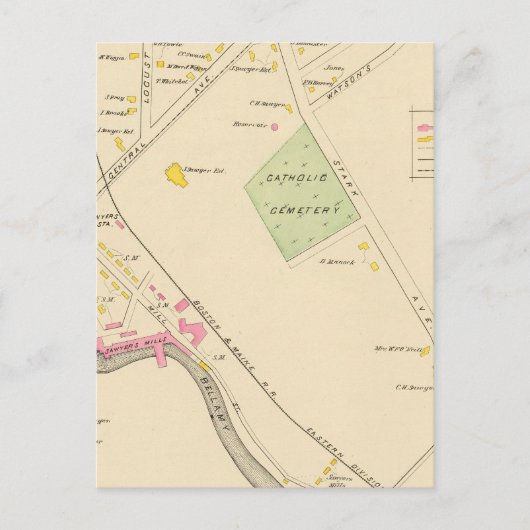 Carte Postale Pt de Douvres, Ward 4 (Devant)