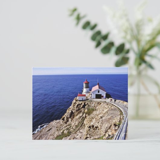 Carte Postale Pt. Phare de Reyes (Debout devant)