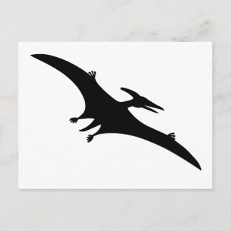 Carte Postale Ptéodactyle Dinosaure