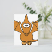 Carte Postale Pterodactyle cool (Debout devant)